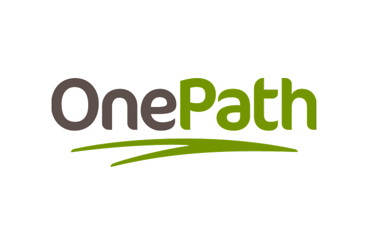 The OnePath logo. It features the word ‘OnePath’. The word ‘One’ is in grey, while ‘Path’ is in green. The word is underlined by a matching green flourish, similar to an arrow that points to the right.