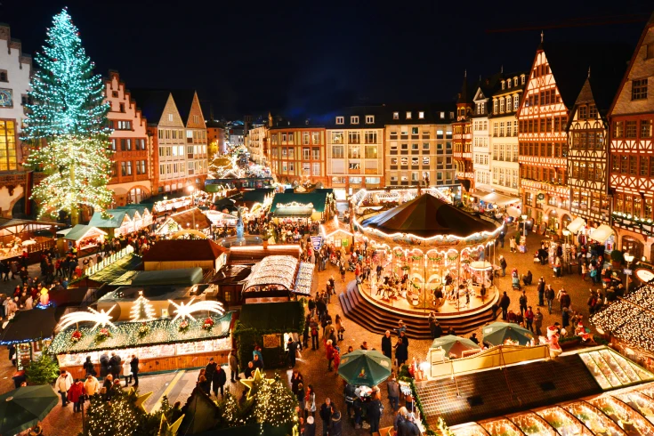 Christmas market in Germany