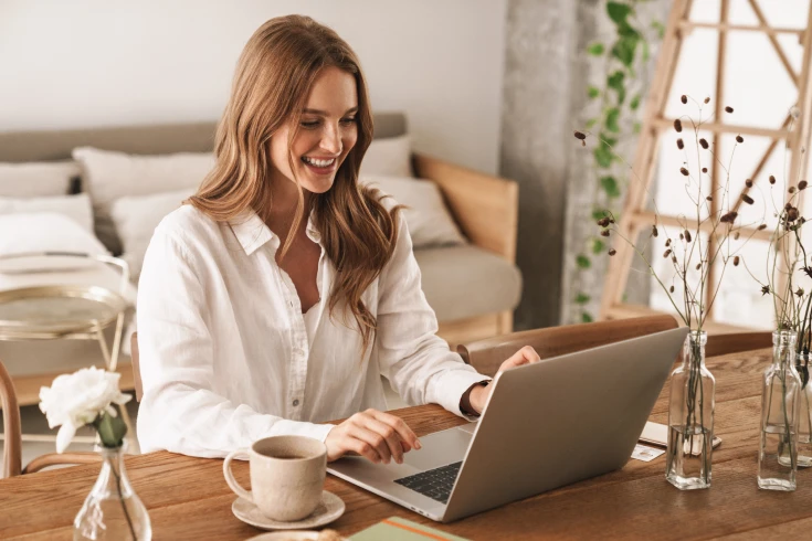 A person checks their health insurance waiting periods online